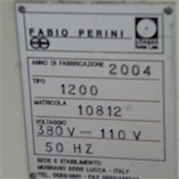 Immagine 1 588 - Svolgitore Perini modello 1200